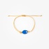Small fish bracelet blue