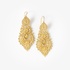 Silver gold plated earrings
