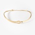 Gold chocker with pear cut diamond centre