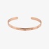 Pink gold bangle gucci bracelet