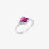 Ruby oval shape ring