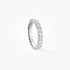 Eternity ring with diamonds