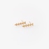 Gold arrow studs with diamonds