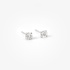 Solitaire earrings