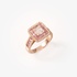 Pink madness in a sapphire ring!