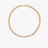 Chiara Ferragni gold plated necklace with hearts