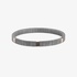 Men's elastic bracelet titanium with black diamonds