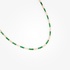 The '' Emerald Elegance " ριβιέρα λαιμού με διαμάντια και σμαράγδια