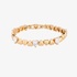Chiara Ferragni gold plated bracelet with hearts