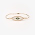 Bangle eye with mother of pearl