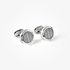 Silver cufflinks design Josef Hoffmann Vienna