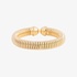 Gold plated bangle bracelet