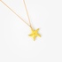 ''Starfish'' pendant yellow