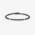 Black diamond tennis bracelet
