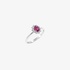 Ροζέτα δαχτυλίδι με ρουμπίνι