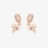 Fabulous snake earrings with white enamel