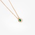 Gorgeous emerald pendant in pear shape