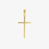 Long and thin gold cross