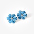 Fashionable flower earrings