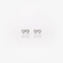 Tiny double hearts