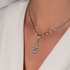 Butterfly diamond necklace