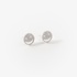 White gold ''Smile'' earrings