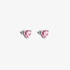 Chiarra Ferragni pink heart earrings