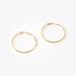 Gold medium size hoops