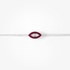 Eye bracelet with rubies