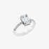 Solitaire ASHOKA diamond ring