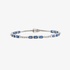 White Gold Bracelet with Blue Sapphires & Brilliant-Cut Diamonds