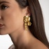 Earrings Amália Bouquet in Gold Plated Silver