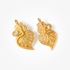 Silver gold plated earrings