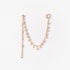 Single long chain earring