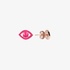 Netali Nissim ασημένια σκουλαρίκια μάτι φούξια