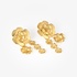 Earrings Amália Bouquet in Gold Plated Silver