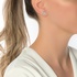 White gold diamond earrings