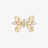 Gold butterfly ring
