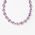Gold amethyst line necklace