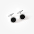 Silver cufflinks round shape