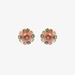 Tourmaline flower earrings