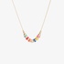 Multi colour charm necklace