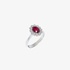 Ruby rosette ring