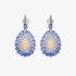 Amazing sapphire and diamond earrings