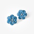 Fashionable bold flower earrings