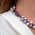 Two row Pearl necklace