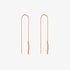 Gucci gold Link To Love Threader Earrings