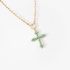 Chiara Ferragni  turquoise cross