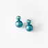 Titanium colored bead studs