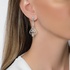 White gold romantic diamond earrings